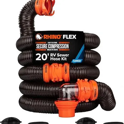 20ft Rhino Sewer Hose Kit